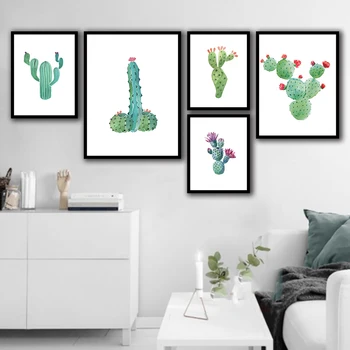 Wall Art Home Decoration Green Plant Cactus Poster Nordic Modern Watercolor Canvas Painting Print HD Living Room Modular Picture
Wall Art Home Decoration Green Plant Cactus Poster Nordic Modern Watercolor Canvas Painting Print HD Living Room Modular Picture