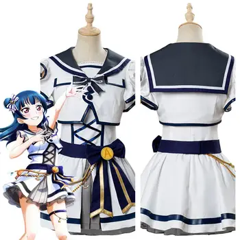 LoveLive!SunShine!!Aqours Tsushima Yoshi Cosplay Costume 6th Anniversary Stage COS Custom Made Halloween Carnival Party Costumes
LoveLive!SunShine!!Aqours Tsushima Yoshi Cosplay Costume 6th Anniversary Stage COS Custom Made Halloween Carnival Party Costumes