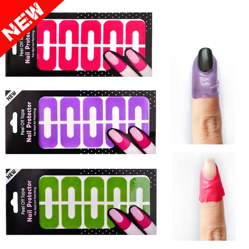 1 Sheet/10pcs Nail Polish Anti-spill Tool Manicure Stickers Nail Polish Anti Overflow Nail Art Painting Protector Peel Off Tape
1 Sheet/10pcs Nail Polish Anti-spill Tool Manicure Stickers Nail Polish Anti Overflow Nail Art Painting Protector Peel Off Tape