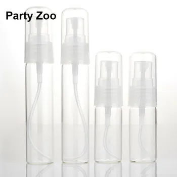 200 x 15ml/30ml Clear Glass Perfume Bottle Cosmetic Refillable Atomizer With Clear Fine Mist Sprayer Wholesale