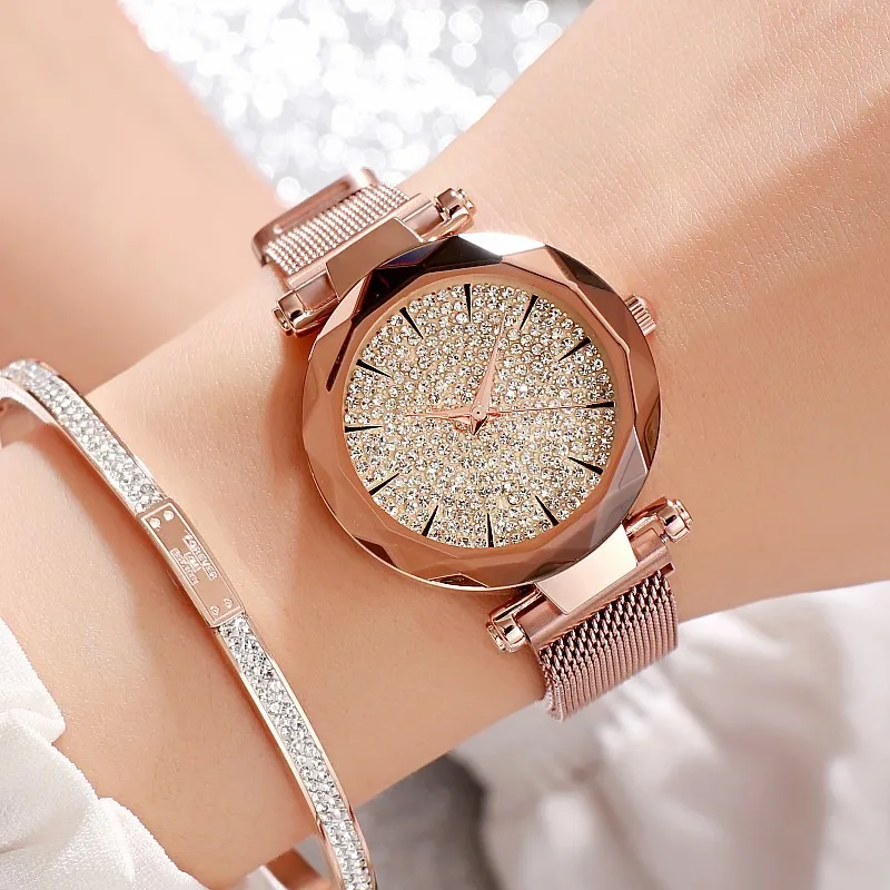 Fashion Women Watches Luxury Wrist Watch Women relogio feminino Clock Milanese Steel Rose Gold Quartz Ladies Watch reloj mujer
Fashion Women Watches Luxury Wrist Watch Women relogio feminino Clock Milanese Steel Rose Gold Quartz Ladies Watch reloj mujer