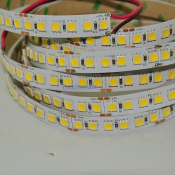 10M/lot 5050 Bright LED Strip White120leds/M Single Row 12MM PCB 600leds/5M/Reel 24V Rope Light Warm white Stripe LED Flexible
10M/lot 5050 Bright LED Strip White120leds/M Single Row 12MM PCB 600leds/5M/Reel 24V Rope Light Warm white Stripe LED Flexible
