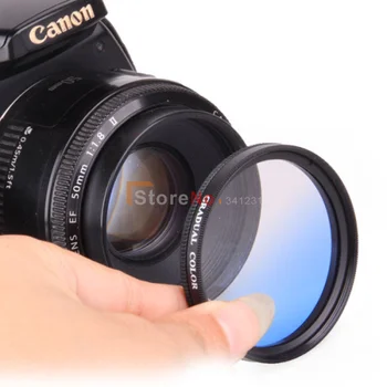 Green.L 55mm Graduated Neutral Density Filter Gradual Blue 55mm With Double Screw Mount for For A55 A65 A77 A580
Green.L 55mm Graduated Neutral Density Filter Gradual Blue 55mm With Double Screw Mount for For A55 A65 A77 A580