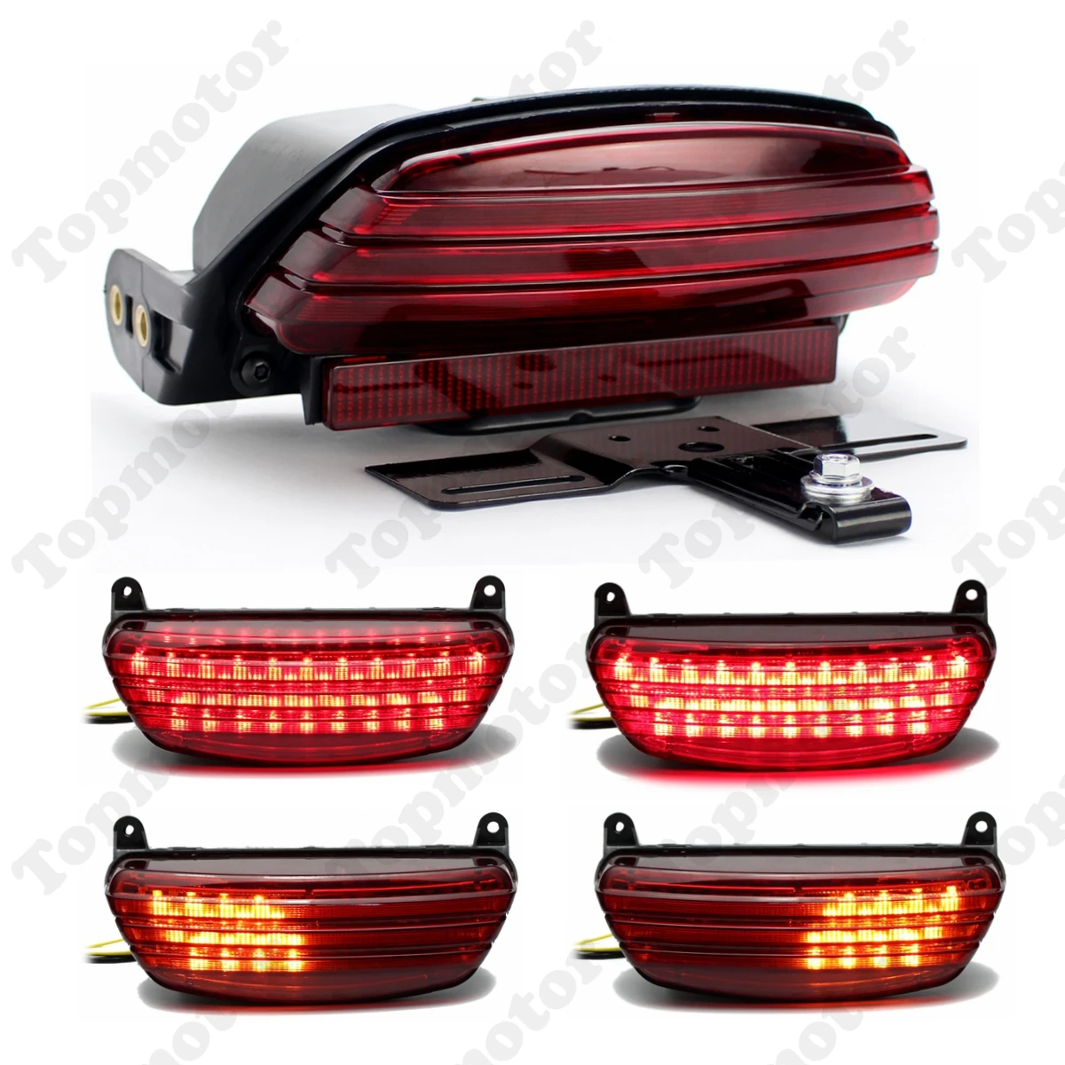 Motorcycle Parts Taillight Auxiliary Tri-Bar Fender LED Integrated Tail Light Bracket Mount For Harley Softail FXST 2006- Up
Motorcycle Parts Taillight Auxiliary Tri-Bar Fender LED Integrated Tail Light Bracket Mount For Harley Softail FXST 2006- Up