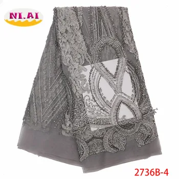 Fashion Handmade Lace African Lace Fabric High Quality Lace Nigerian Net Lace Fabric 2019 High Quality Lace With Beads XY2736B-3
Fashion Handmade Lace African Lace Fabric High Quality Lace Nigerian Net Lace Fabric 2019 High Quality Lace With Beads XY2736B-3
