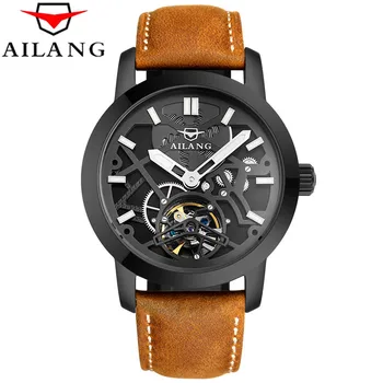 Relogio Masculino 2017 AILANG Men's Luxury Brand Military Mechanical Watches Leather Hollow Skeleton Watch Relojes Hombre
Relogio Masculino 2017 AILANG Men's Luxury Brand Military Mechanical Watches Leather Hollow Skeleton Watch Relojes Hombre