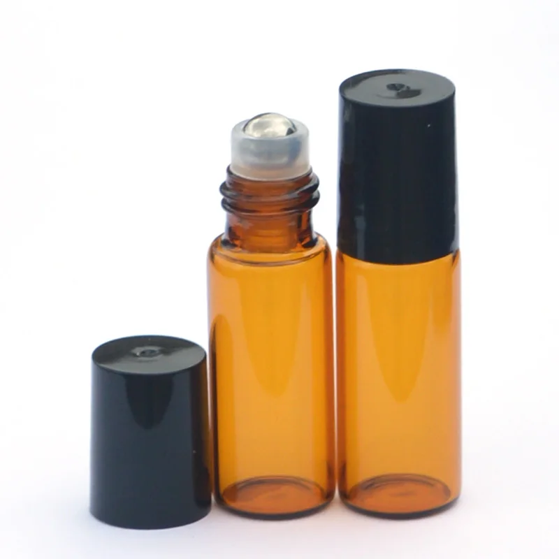 1Pcs 5ml Amber Roll On Glass Bottles Stainless Steel Roller Ball for Perfume Essential Oil Vials Mini Roller Bottle
1Pcs 5ml Amber Roll On Glass Bottles Stainless Steel Roller Ball for Perfume Essential Oil Vials Mini Roller Bottle