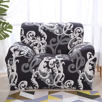 Flower Design Elastic L Shaped Sofa Cover Loveseat Universal Stretch funda Sofa Sectional Armchair Covers 1/2/3/4-seat 
Flower Design Elastic L Shaped Sofa Cover Loveseat Universal Stretch funda Sofa Sectional Armchair Covers 1/2/3/4-seat