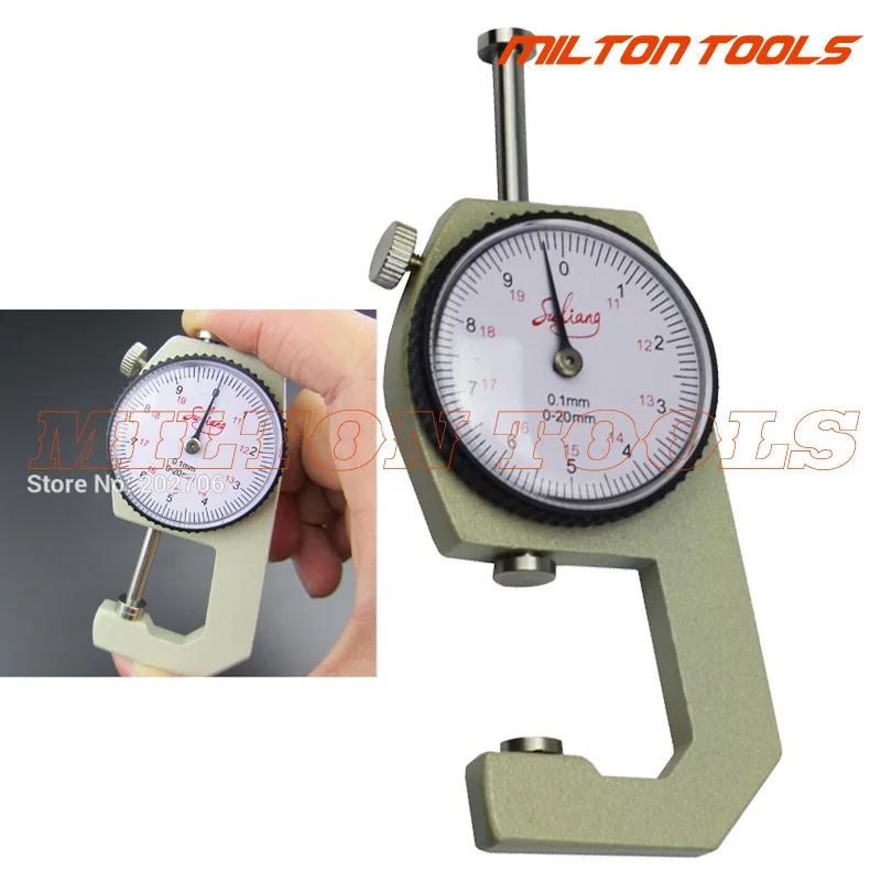 Drop shipping 0-20mm dial thickness gauge 20mm leather paper thickness meter tester for leather flim paper
Drop shipping 0-20mm dial thickness gauge 20mm leather paper thickness meter tester for leather flim paper