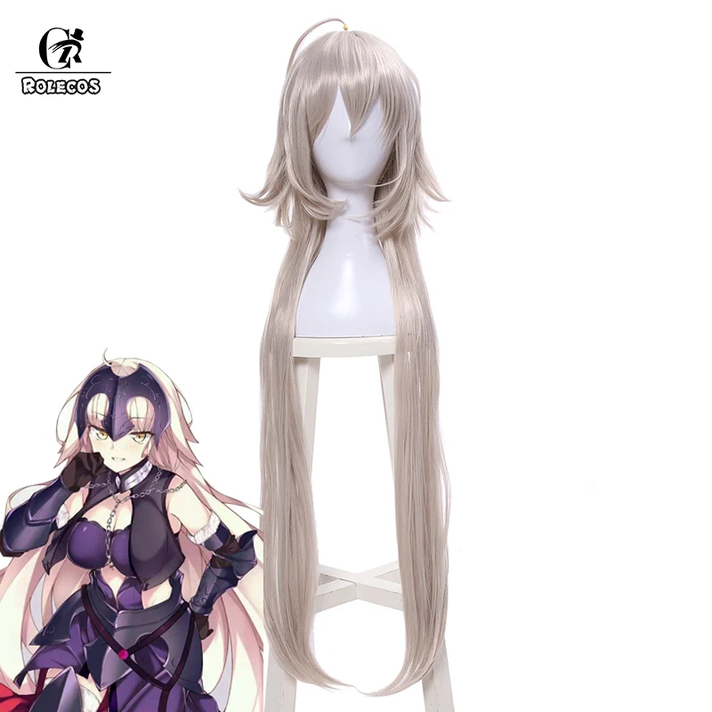 ROLECOS Fate/Grand Order Cosplay Jeanne d'Arc Ruler Cosplay 95cm/37.4 inches Alter Cosplay Hair Accessories Synthetic Hair
ROLECOS Fate/Grand Order Cosplay Jeanne d'Arc Ruler Cosplay 95cm/37.4 inches Alter Cosplay Hair Accessories Synthetic Hair