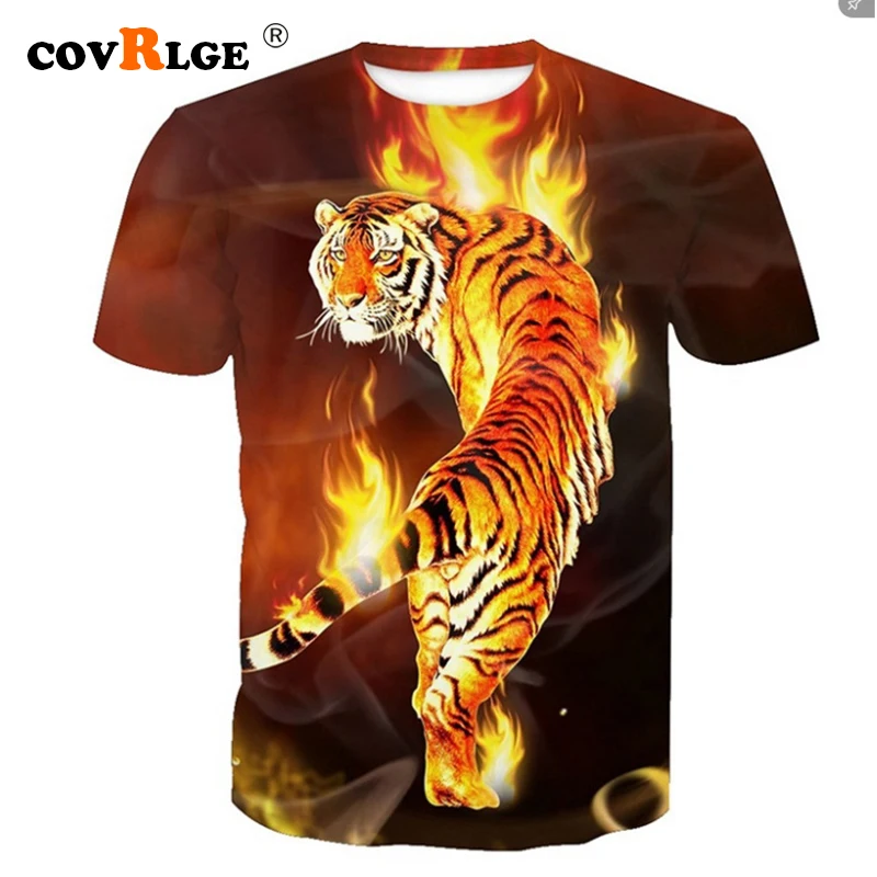 Covrlge Mens Tee 3d T Shirt Printing Tiger Fire Short Sleeve T-Shirt Blouse Tops 2019 Summer Animal Male funny t shirts MTS538
Covrlge Mens Tee 3d T Shirt Printing Tiger Fire Short Sleeve T-Shirt Blouse Tops 2019 Summer Animal Male funny t shirts MTS538
