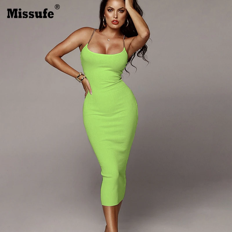 Missufe Party Summer Dress Midi Length Strapless Spaghetti Robe Female Vestidos Strap Neon Bandage Pencil Bodycon Dress Women
Missufe Party Summer Dress Midi Length Strapless Spaghetti Robe Female Vestidos Strap Neon Bandage Pencil Bodycon Dress Women