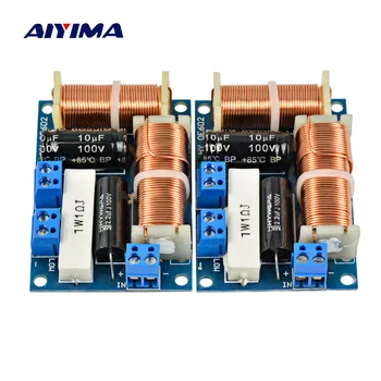 AIYIMA 2Pcs Speaker 2 Way Audio Frequency Divider Treble Bass 2 Unit Crossover Filters 80W Bookshelf HIFI Speaker Divider
AIYIMA 2Pcs Speaker 2 Way Audio Frequency Divider Treble Bass 2 Unit Crossover Filters 80W Bookshelf HIFI Speaker Divider