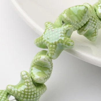 Handmade Porcelain Starfish Beads Strands,Pearlized,Light Green,Drak Blue,Wheat,Tomato,Lilac,Pink,17~19x9.5~10.5mm,Hole:2mm
Handmade Porcelain Starfish Beads Strands,Pearlized,Light Green,Drak Blue,Wheat,Tomato,Lilac,Pink,17~19x9.5~10.5mm,Hole:2mm