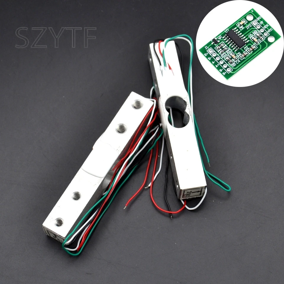 1KG 5KG 10KG 20KG HX711 AD Module Weight Sensor Electronic Scale Aluminum Alloy Weighing Pressure Sensor
1KG 5KG 10KG 20KG HX711 AD Module Weight Sensor Electronic Scale Aluminum Alloy Weighing Pressure Sensor