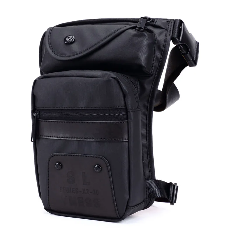 Waterproof Nylon Drop Leg Bag Thigh Hip Bum Belt Casual Shoulder Bag Men Fanny Waist Pack Motorcycle Riding Travel Bags Black
Waterproof Nylon Drop Leg Bag Thigh Hip Bum Belt Casual Shoulder Bag Men Fanny Waist Pack Motorcycle Riding Travel Bags Black
