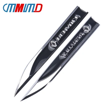 1pair Car styling 3D metal Emblem Car Fender side Sticker Auto Badge decoration decal F Renault Auto Decoration Accessories
1pair Car styling 3D metal Emblem Car Fender side Sticker Auto Badge decoration decal F Renault Auto Decoration Accessories