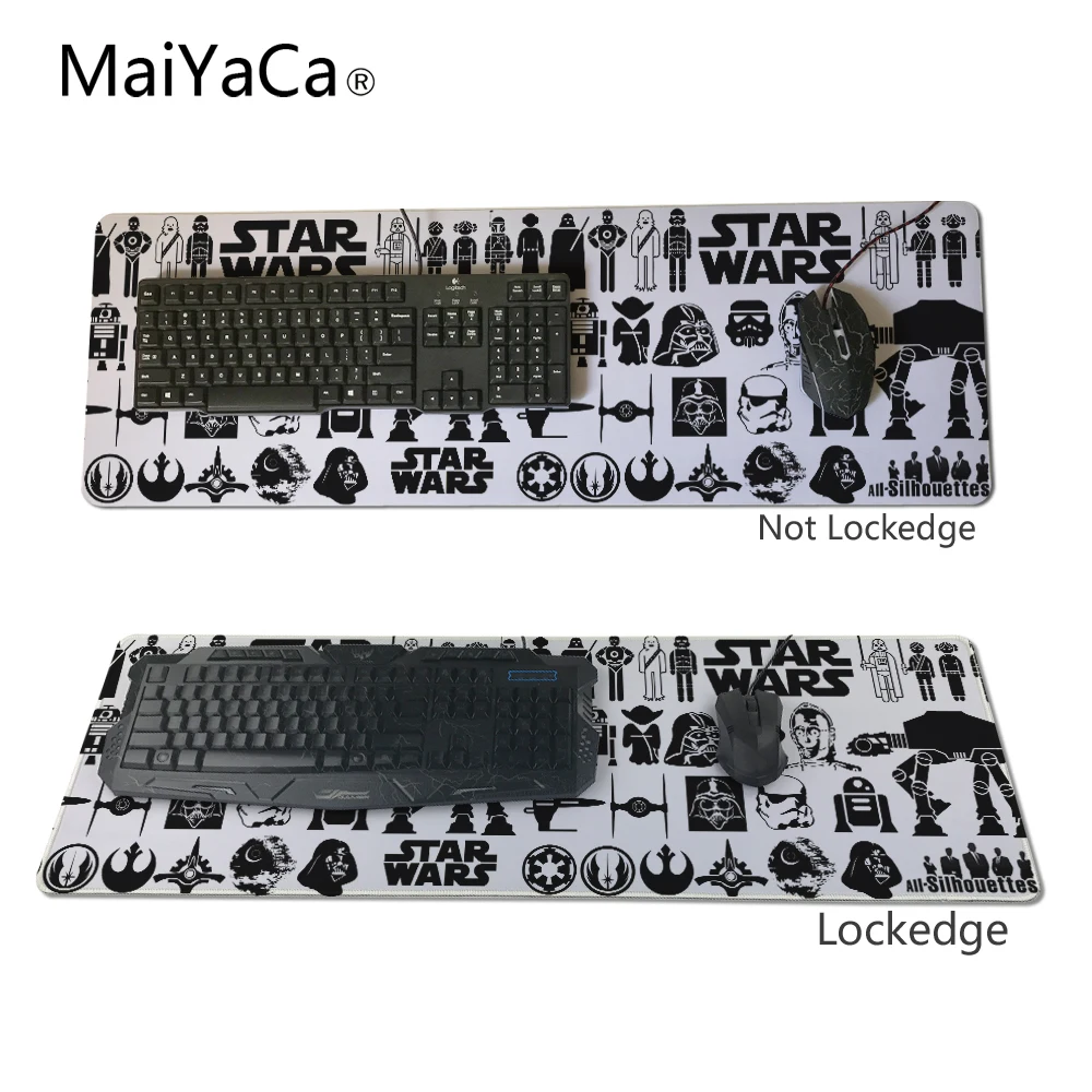 MaiYaCa Newest Star Wars Pad mouse pad Notbook Computer mat 40x90cm Locking Edge Gaming Mouse pads 30x90cm 30x80cm
MaiYaCa Newest Star Wars Pad mouse pad Notbook Computer mat 40x90cm Locking Edge Gaming Mouse pads 30x90cm 30x80cm