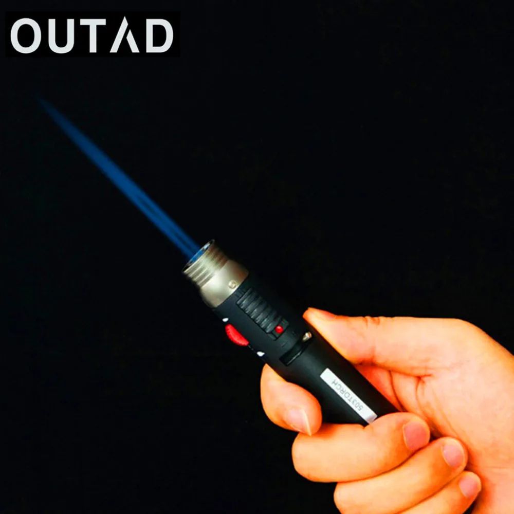 Portable Pencil Lighter JET Torch Flame Pencil Butane Gas Refillable Fuel Welding Soldering 1300 degree Pen melting frozen lock
Portable Pencil Lighter JET Torch Flame Pencil Butane Gas Refillable Fuel Welding Soldering 1300 degree Pen melting frozen lock