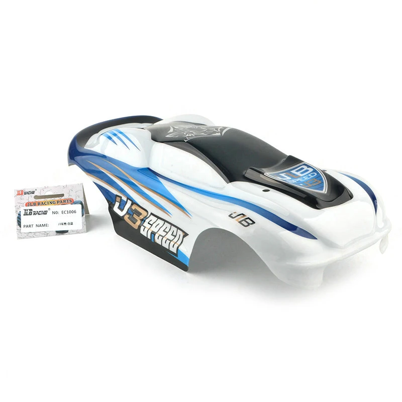 JLB Racing CHEETAH J3 1/10 RC Car spare parts Car shell (white blue) EC1006/Car shell (grey blue) EC1007
JLB Racing CHEETAH J3 1/10 RC Car spare parts Car shell (white blue) EC1006/Car shell (grey blue) EC1007