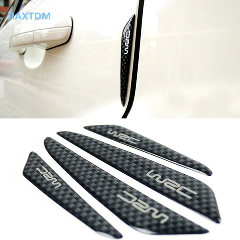 

Car Door Scuff Sticker Bumper Strip For Mitsubishi Asx Outlander Lancer EX Pajero Evolution Eclipse Grandis