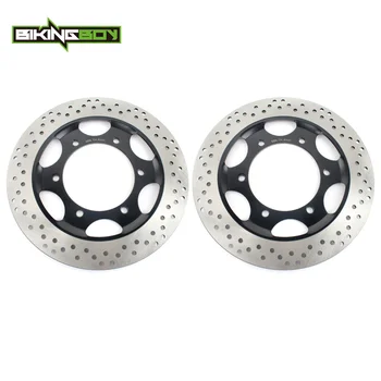 BIKINGBOY For Triumph Trident 750 900 1991-98 Trophy 900 91-95 1200 91-92 Daytona Sprint 900 1993 Front Brake Discs Disks Rotors
BIKINGBOY For Triumph Trident 750 900 1991-98 Trophy 900 91-95 1200 91-92 Daytona Sprint 900 1993 Front Brake Discs Disks Rotors