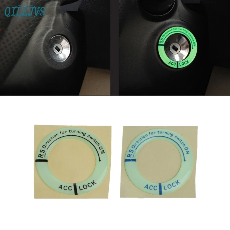 Car Glow Key Ring Hole Sticker Lumunous Ignition Switch Cover Motorcycle Decal MAY-3
Car Glow Key Ring Hole Sticker Lumunous Ignition Switch Cover Motorcycle Decal MAY-3