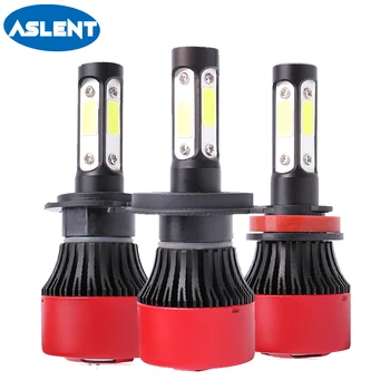 Aslent 4 Sides Lumens H8 H11 Fog lights h7 led H4 LED Lamps HB3 9005 HB4 9006 Auto light bulbs for cars 12V 6500K 100W 12000LM
Aslent 4 Sides Lumens H8 H11 Fog lights h7 led H4 LED Lamps HB3 9005 HB4 9006 Auto light bulbs for cars 12V 6500K 100W 12000LM