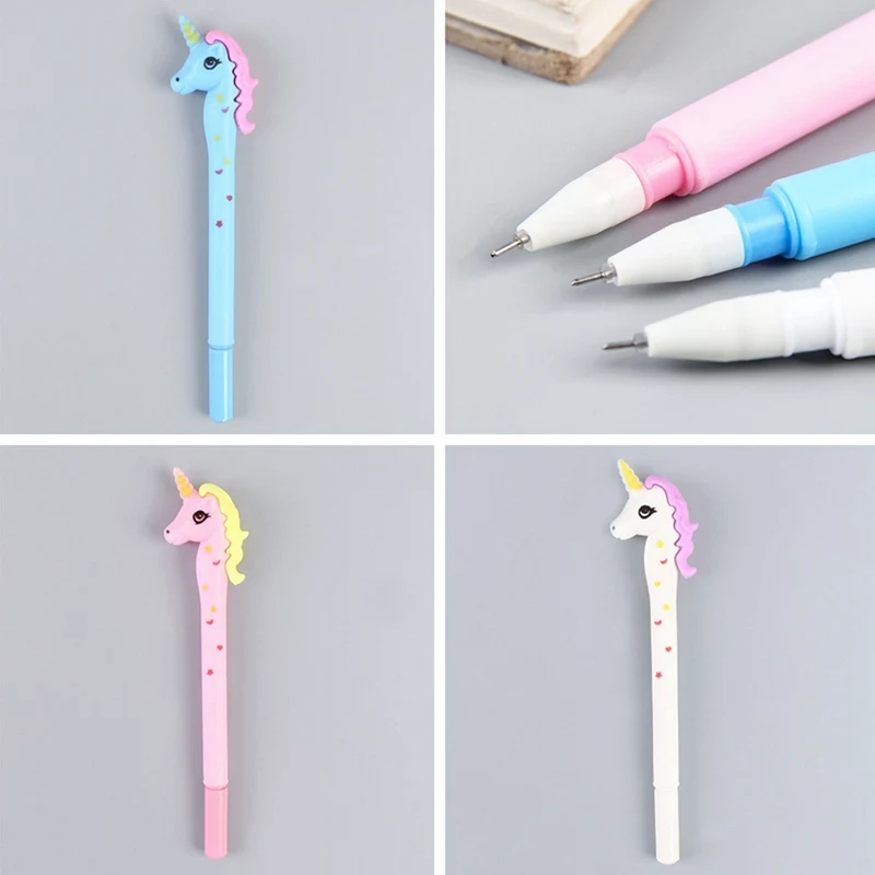 0.5mm Cute Cartoon Unicorn Gel Pen Star Moon Decoration Gel Pens Neutral Pens For Girls Writing Gift School Supplies Stationery
0.5mm Cute Cartoon Unicorn Gel Pen Star Moon Decoration Gel Pens Neutral Pens For Girls Writing Gift School Supplies Stationery