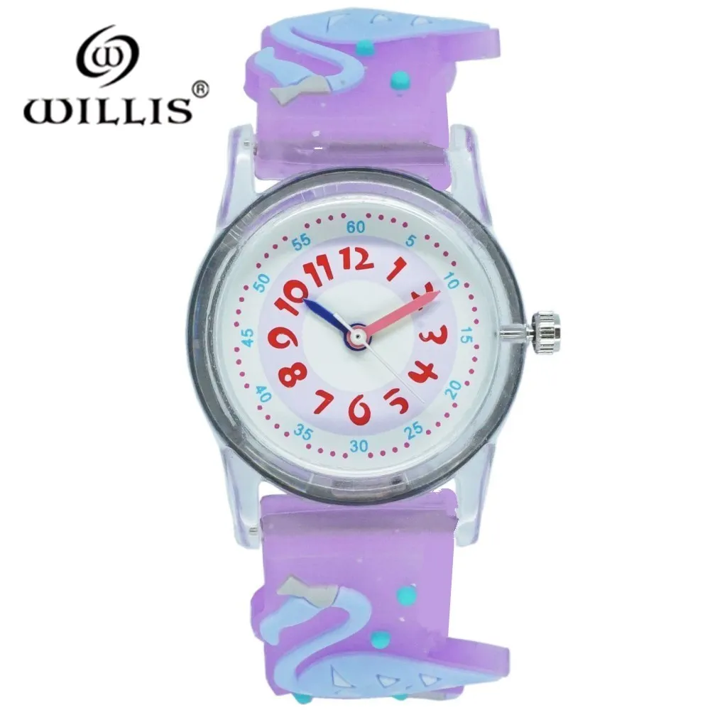 WILLIS Brand Silicone Student Watch Girls Clock Fashion Flamingo Children Wristwatch Cartoon Kids Quartz Watch Relogio Feminino
WILLIS Brand Silicone Student Watch Girls Clock Fashion Flamingo Children Wristwatch Cartoon Kids Quartz Watch Relogio Feminino