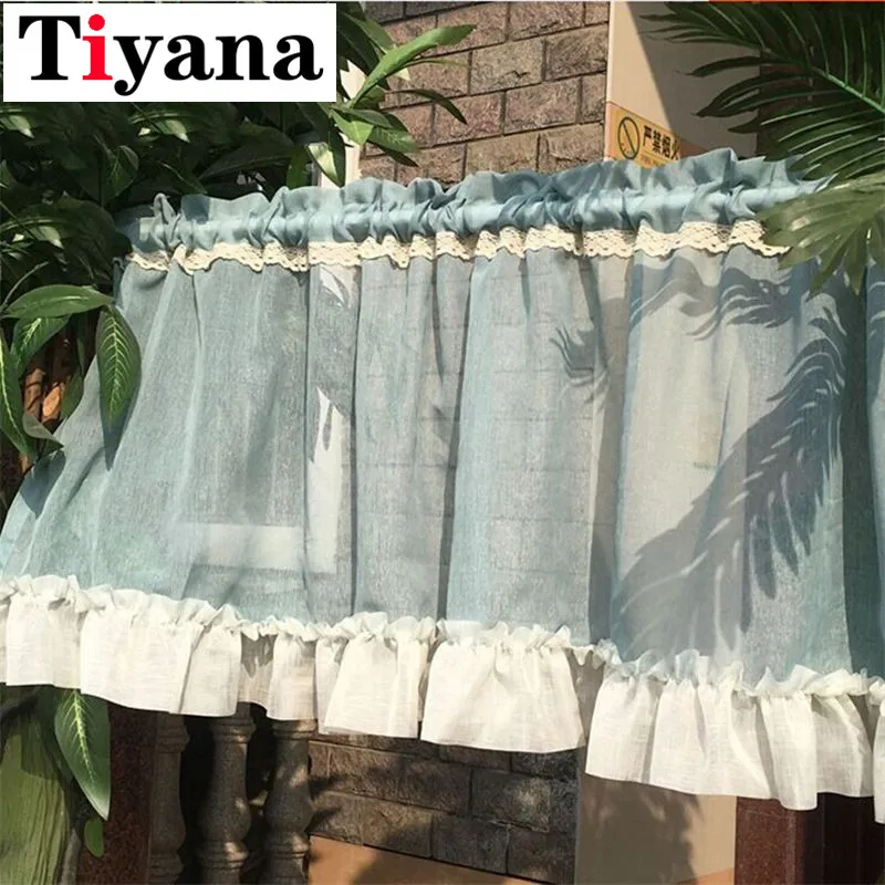 Fresh simple semi-shade coffee short kitchen window valance screen head half curtains finished product cabinet drape SC003D3
Fresh simple semi-shade coffee short kitchen window valance screen head half curtains finished product cabinet drape SC003D3