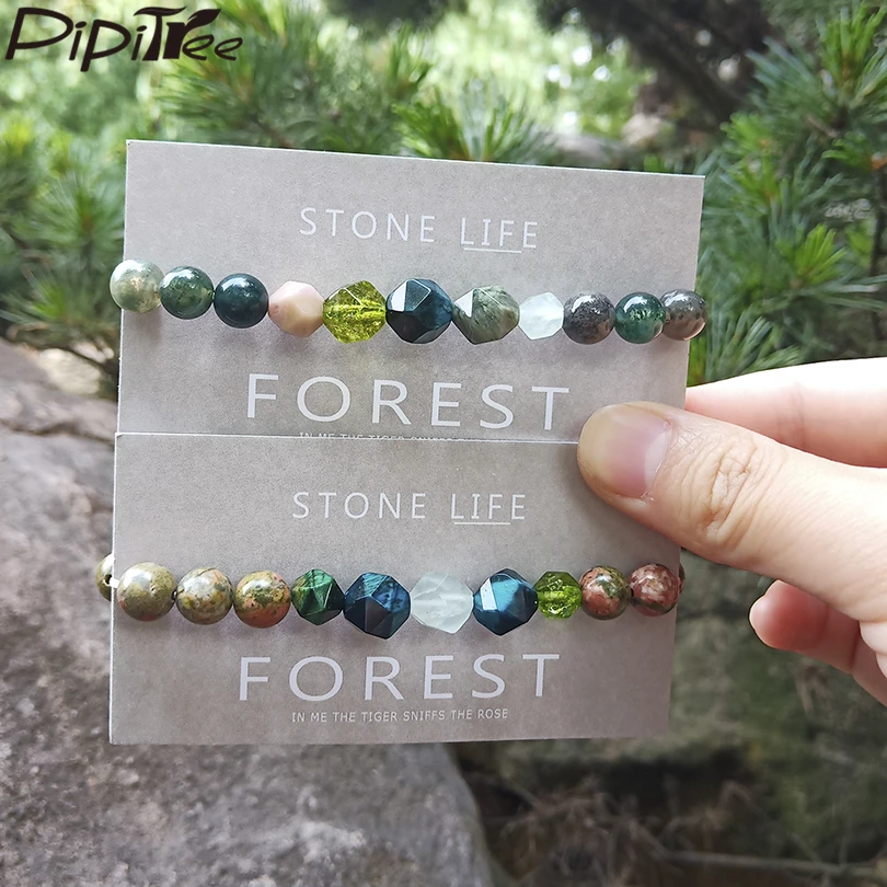 Pipitree Forest Bohemian Boho Bracelet Tiger Eye Natural Stone Beaded Bracelets & Bangles for Women Men Healing Energy Jewelry
Pipitree Forest Bohemian Boho Bracelet Tiger Eye Natural Stone Beaded Bracelets & Bangles for Women Men Healing Energy Jewelry