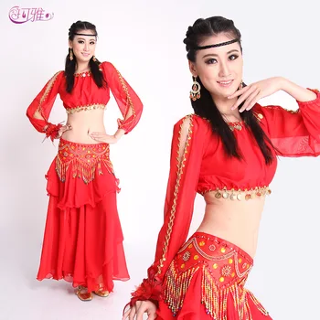 Top + Belt + Skirt belly dance costumes belly dancing indian dress costume for bellydance gypsy 6 colors
Top + Belt + Skirt belly dance costumes belly dancing indian dress costume for bellydance gypsy 6 colors