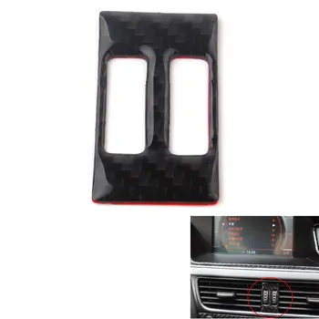 Carbon Fiber Car Middle Console Air Vent Outlet Cover Trim Sticker For Audi A4 B8 A5 2013 2014 2015 Accessories Car Styling
Carbon Fiber Car Middle Console Air Vent Outlet Cover Trim Sticker For Audi A4 B8 A5 2013 2014 2015 Accessories Car Styling