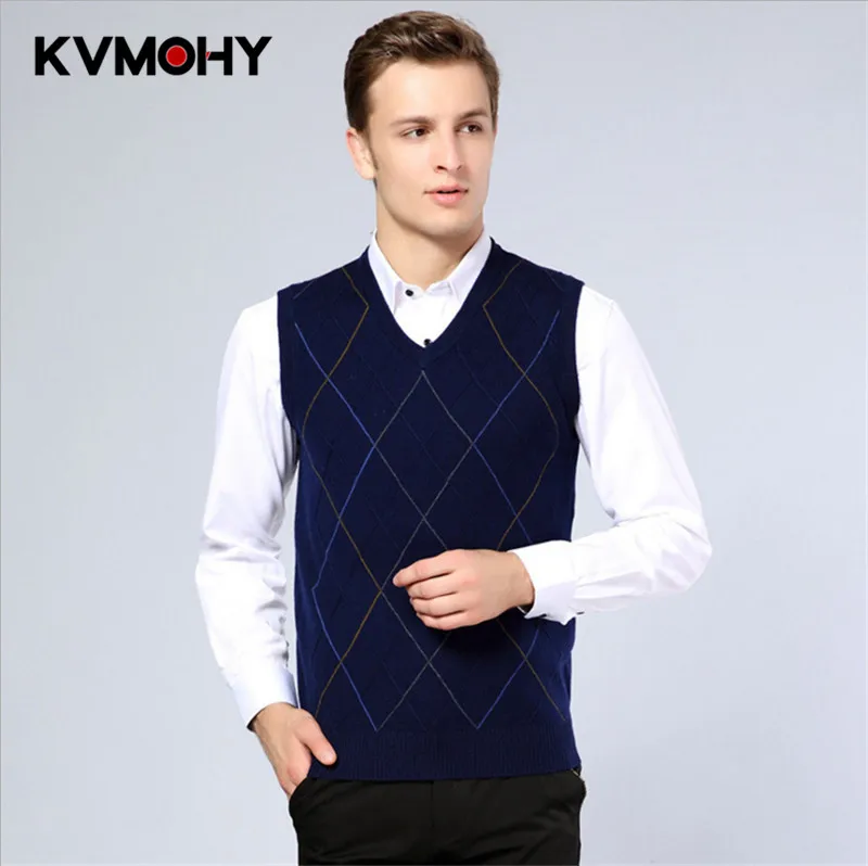 Men Pullover Cashmere Sweater Jumper Classic Plaid Stripes Sleeveless Male Sweaters Mens Pull Homme Knitwear Woolen Vest Clothes
Men Pullover Cashmere Sweater Jumper Classic Plaid Stripes Sleeveless Male Sweaters Mens Pull Homme Knitwear Woolen Vest Clothes