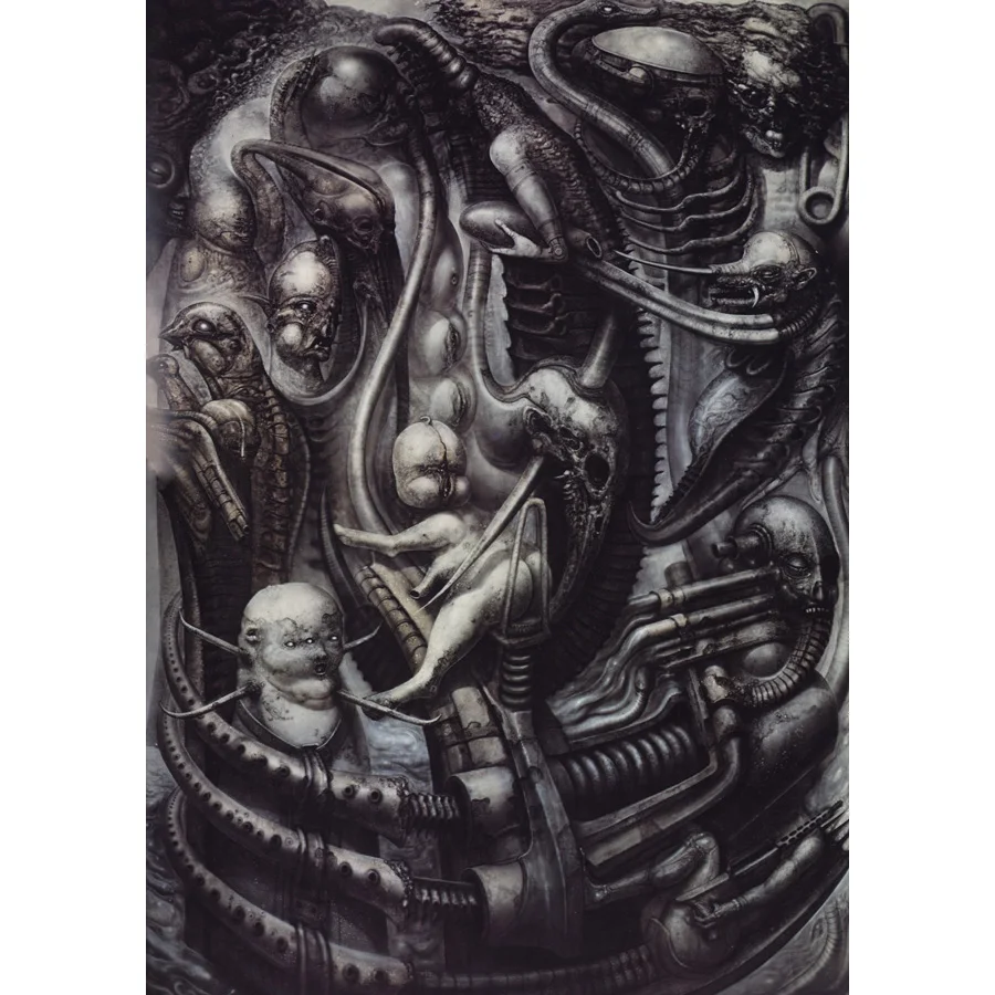 J0828- Art Hr Giger Alien Dark Evil Abstractive Li II Pop 14x21 24x36 Inches Silk Art Poster Top Fabric Print Home Wall Decor
J0828- Art Hr Giger Alien Dark Evil Abstractive Li II Pop 14x21 24x36 Inches Silk Art Poster Top Fabric Print Home Wall Decor
