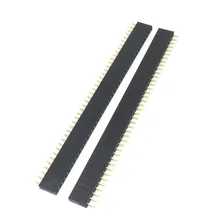 10pcs 40 Pin 1x40 Single Row Male And Female 2.54 Breakable Pin Header Connector Strip For Arduino Black
10pcs 40 Pin 1x40 Single Row Male And Female 2.54 Breakable Pin Header Connector Strip For Arduino Black