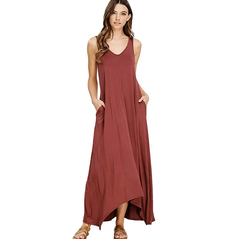 The dress for women 2019 new pocket design sexy long summer dress women sleeveless casual dresses women summer sundress
The dress for women 2019 new pocket design sexy long summer dress women sleeveless casual dresses women summer sundress
