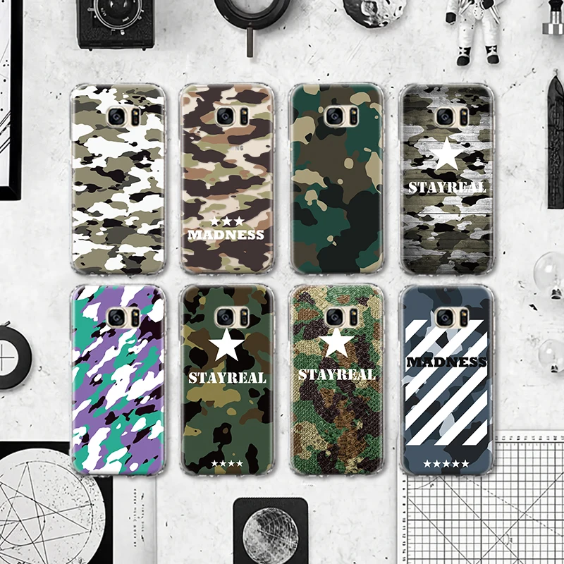 Man Military Camouflage Cover for Samsung Galaxy S4 S5 Mini S6 S7 Edge S8 S9 Plus Note 4 5 8 9 Silicone Phone Case Coque
Man Military Camouflage Cover for Samsung Galaxy S4 S5 Mini S6 S7 Edge S8 S9 Plus Note 4 5 8 9 Silicone Phone Case Coque