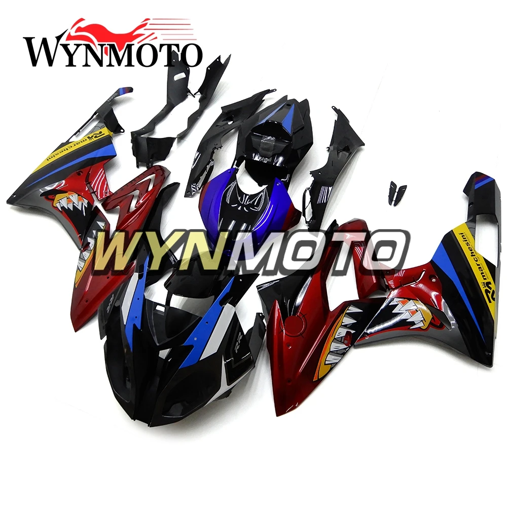 Dark Red Blue Complete ABS Injection Plastics Fairings For BMW S1000RR 2015 2016 15 16 Motorcycle Fairing Kit Bodyworks
Dark Red Blue Complete ABS Injection Plastics Fairings For BMW S1000RR 2015 2016 15 16 Motorcycle Fairing Kit Bodyworks
