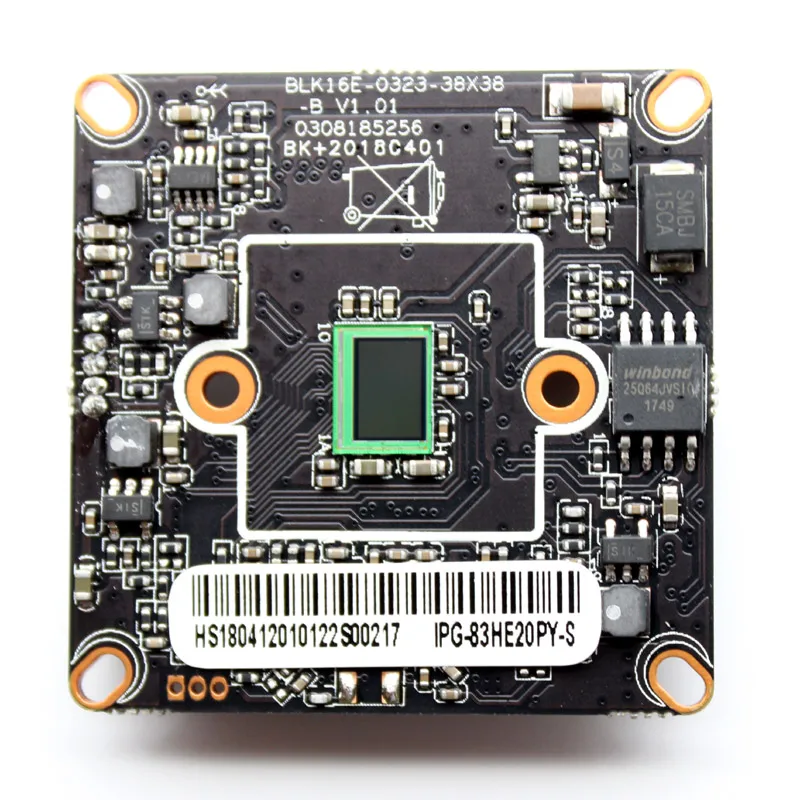 HD 2.0MP 1/2.9" IMX323 SONY Low illumination H.265 IP Camera Module Hi3516EV100 2MP Main board
HD 2.0MP 1/2.9" IMX323 SONY Low illumination H.265 IP Camera Module Hi3516EV100 2MP Main board