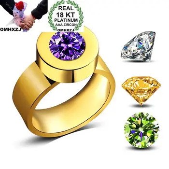 OMHXZJ Wholesale Personality Fashion OL Woman Girl Party Wedding Gift Gold Changable AAA Zircon 18KT Yellow Gold Ring RN28
OMHXZJ Wholesale Personality Fashion OL Woman Girl Party Wedding Gift Gold Changable AAA Zircon 18KT Yellow Gold Ring RN28