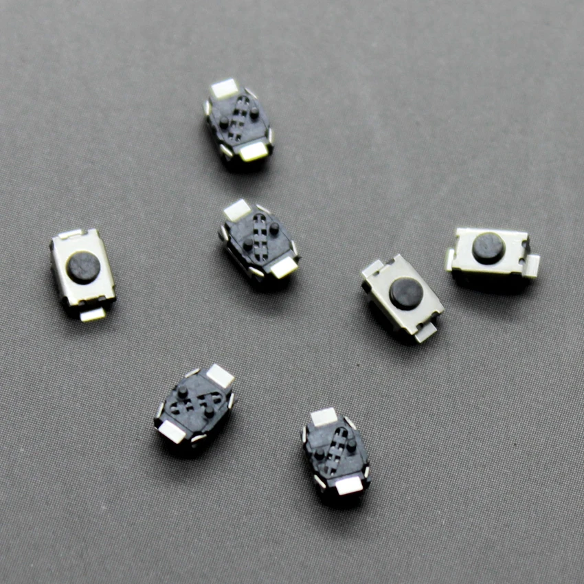 1X SMD 3 * 4 * 2MM Micro button 3X4X2 tact switch 2 pin little turtle single shrapnel temperature 3x4x2MM 2PIN with column
1X SMD 3 * 4 * 2MM Micro button 3X4X2 tact switch 2 pin little turtle single shrapnel temperature 3x4x2MM 2PIN with column