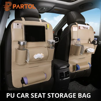 Partol 2x Car Seat Storage Bags Organizer PU Leather Universal Auto Multi-Pocket Seat Back Bag Drinks/Tissue/Umbrella Container
Partol 2x Car Seat Storage Bags Organizer PU Leather Universal Auto Multi-Pocket Seat Back Bag Drinks/Tissue/Umbrella Container
