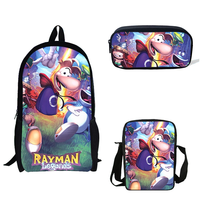 School Bag Rayman legends adventures Print Backpacks Children Bookbag Girls Mochila Daily Shoulder Set Pencil Bag Boys Mochilia
School Bag Rayman legends adventures Print Backpacks Children Bookbag Girls Mochila Daily Shoulder Set Pencil Bag Boys Mochilia