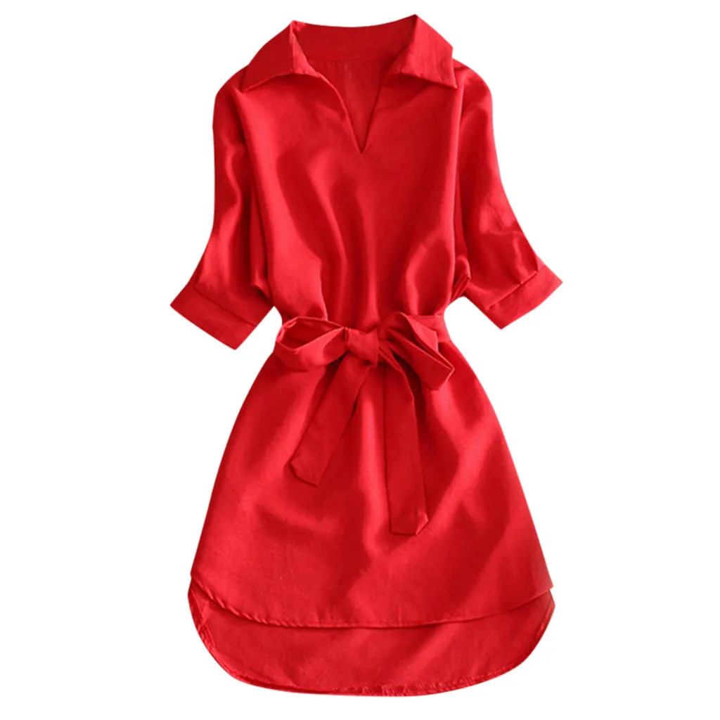 Long Summer Women Shirt Casual Red Wo men Blouse 2019 Solid Long Ladies Blouse Chiffon Long Tops For Women Tunic femme *XSL
Long Summer Women Shirt Casual Red Wo men Blouse 2019 Solid Long Ladies Blouse Chiffon Long Tops For Women Tunic femme *XSL