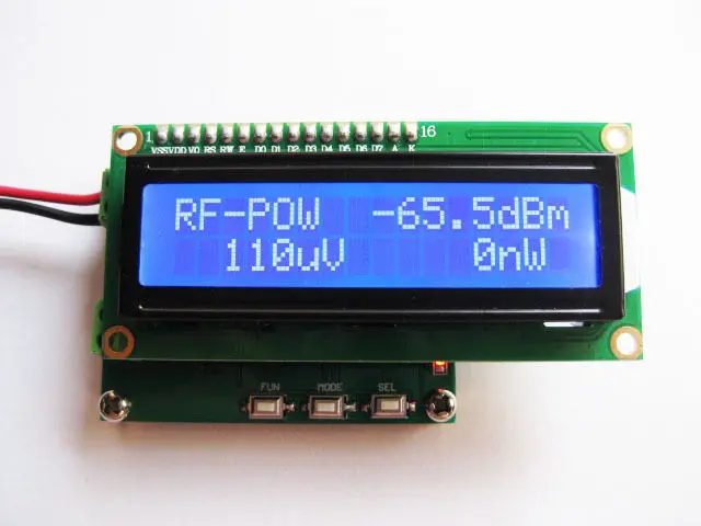 0.1 ~ 2.4GHz RF power meter frequency range 100 ~ 2400 MHz -65 ~ +0 dBm 1nW-1W
0.1 ~ 2.4GHz RF power meter frequency range 100 ~ 2400 MHz -65 ~ +0 dBm 1nW-1W