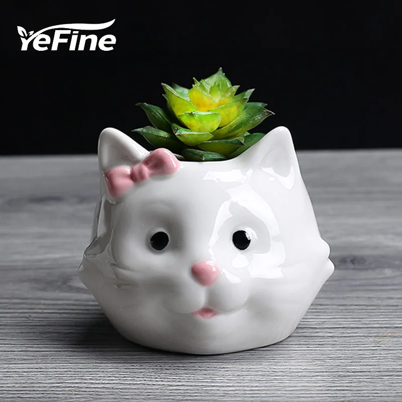 YeFine Resin Flower Pots For Garden Planters Creative Cartoon Statue & Animal Desktop Bonsai Pots Succulent Plant Pot Flower Pot
YeFine Resin Flower Pots For Garden Planters Creative Cartoon Statue & Animal Desktop Bonsai Pots Succulent Plant Pot Flower Pot