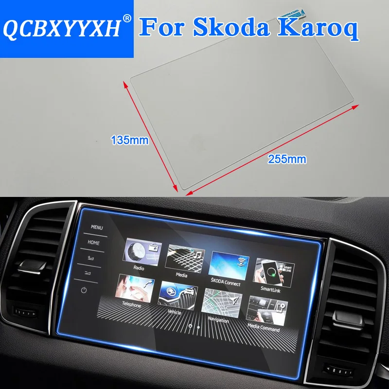 Стайлинг автомобиля QCBXYYXH 9-дюймовый экран GPS-навигации стеклянная Защитная