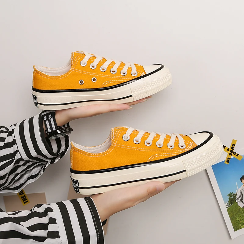 Women's Flats plus size 22.5-26.5 cm feet length canvas shoes Young girl Vulcanized shoes Couple models all seasons shoes
Women's Flats plus size 22.5-26.5 cm feet length canvas shoes Young girl Vulcanized shoes Couple models all seasons shoes